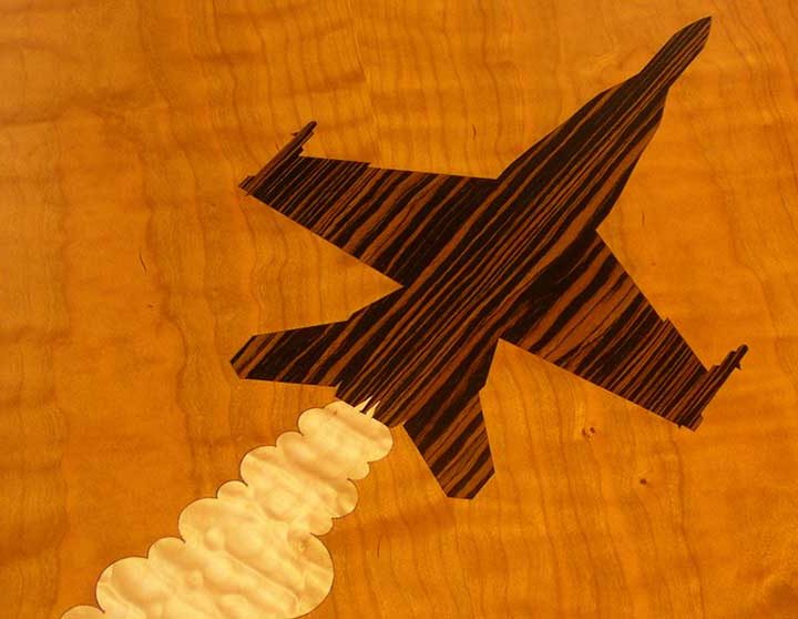 Designing a Branded Conference Table for a Military Briefing Environment