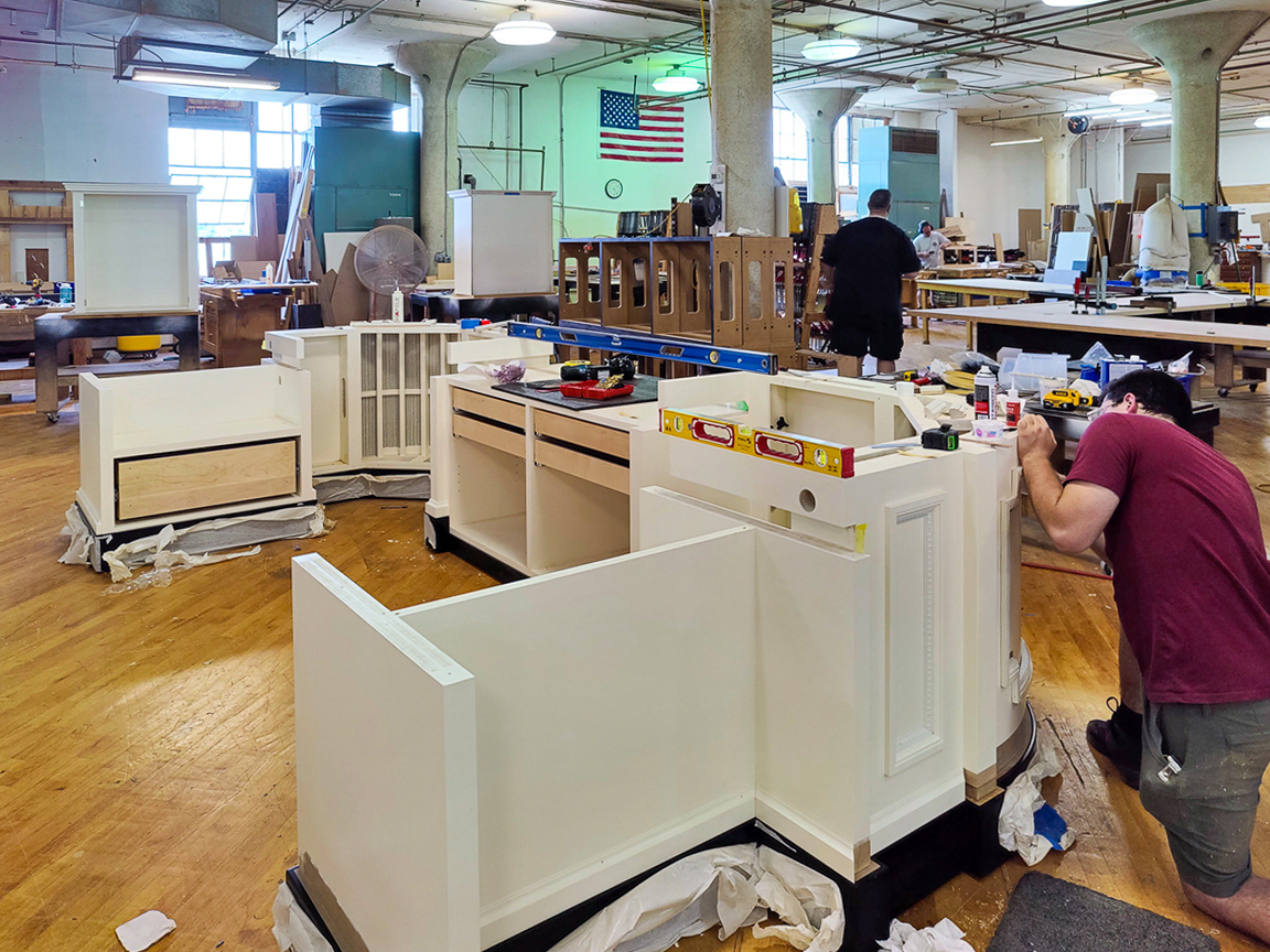 custom circulation desk