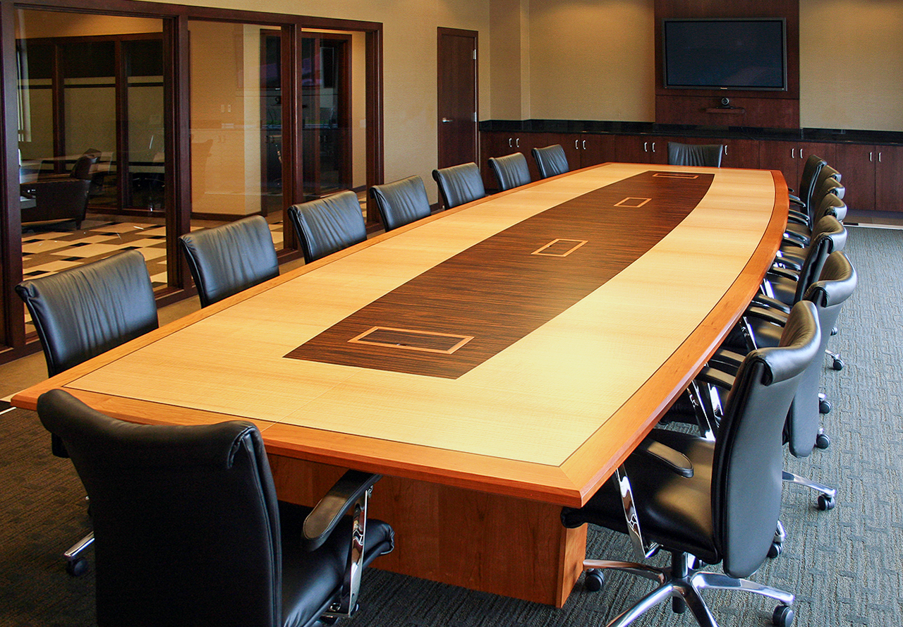 Large conference table